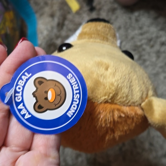 Brown and White Plush Toy - Picture 5 of 8